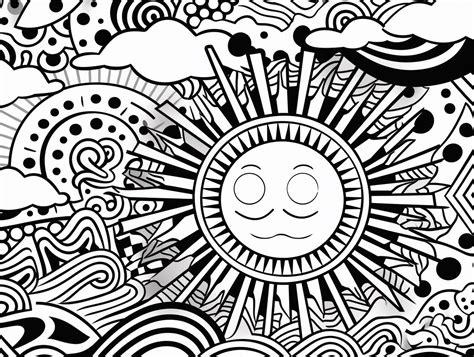 Abstract Sun Coloring Pages కోసం చిత్ర ఫలితం