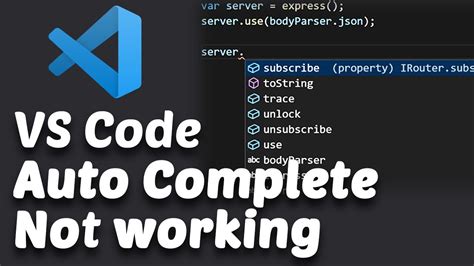 Image result for vs Code Auto Complete