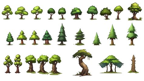 Image result for 2D Tree for Unity Game
