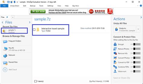 Image result for Open 7Z File with WinZip