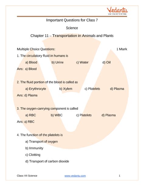Toradh íomhá ar Class 7th Science 1 Chapter Question Answer