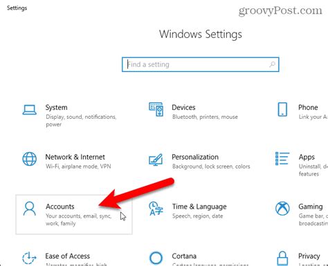 Image result for Image for Local Account