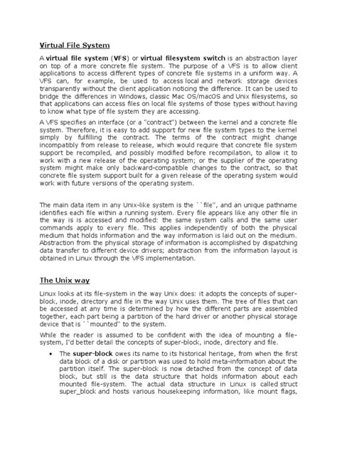 Virtual File System in Linux に対する画像結果