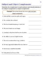 Toradh íomhá ar Direct Object and Subject Complement