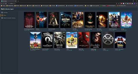 Toradh íomhá ar Plex Collections