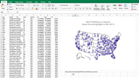Toradh íomhá ar Excel Data Map