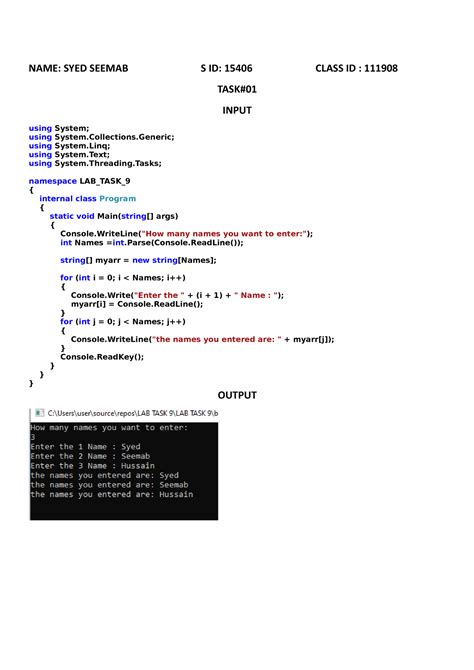 Toradh íomhá ar C Programming Tutorial Tasks