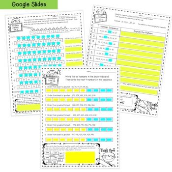 Toradh íomhá ar Number Sequence Patterns