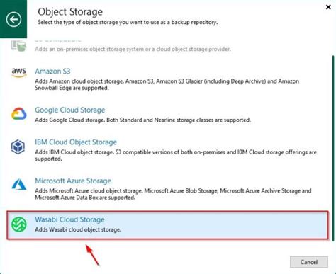 Toradh íomhá ar Storage Backup Object Storage Device