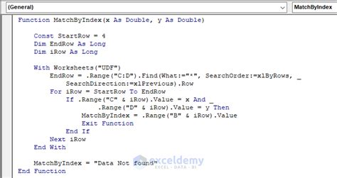 Image result for Index MATCH VBA