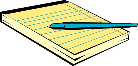 Image result for Notepad Clip Art