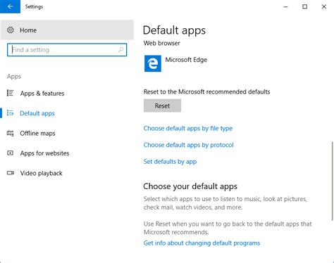 Default Apps by File Type に対する画像結果