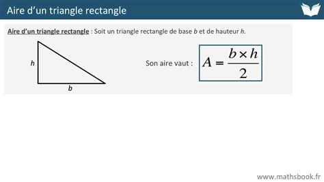 Afbeeldingsresultaten voor Formule Aire Triangle Rectangle