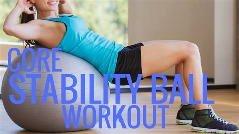 Image result for Core Work Out with Ball