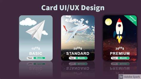 Image result for Card Tile UI Design