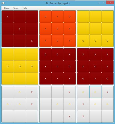 Image result for Ultimate Tic Tac Toe in Java Android Studio
