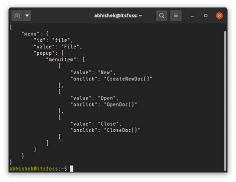 Image result for JSON Command in Terminal