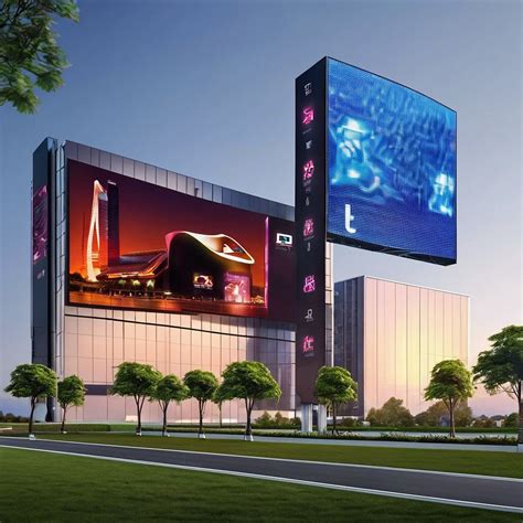 Image result for LED Screen at Commercial Building