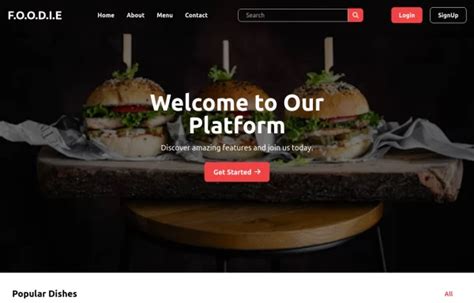 Image result for Web App Menu Layout