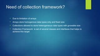 Why Collections Are Used in Java に対する画像結果