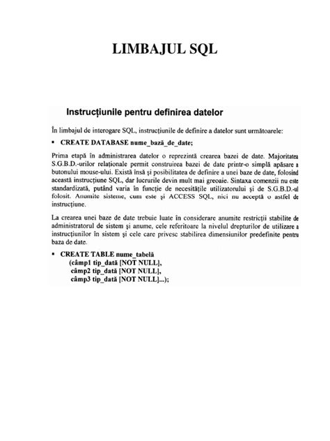 Toradh íomhá ar SQL Manual PDF