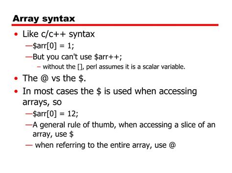 Image result for Array Perl