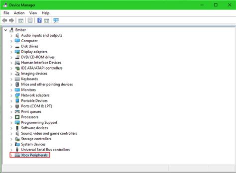 Device Manager Xbox Controller に対する画像結果