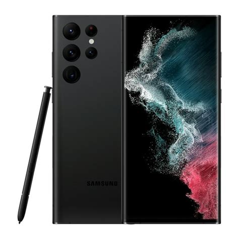 Verizon Samsung Galaxy S22 Ultra, 128GB, Black - Prepaid, No-Contract ...