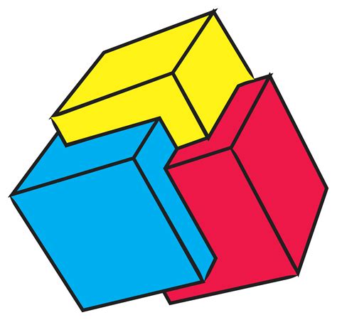 Image result for Interlocking Cubes Drawing