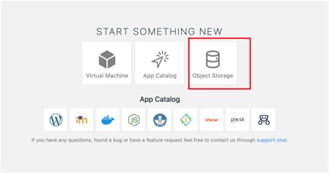Toradh íomhá ar Linux Object Storage