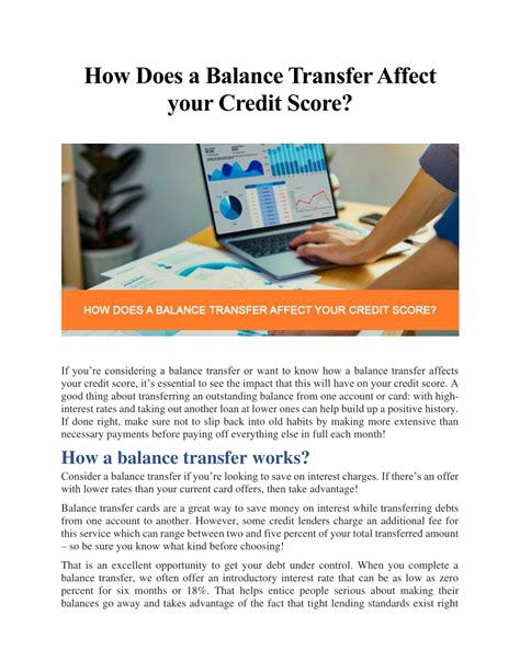 تصویر کا نتیجہ برائے Balance Transfers Affect Credit Score