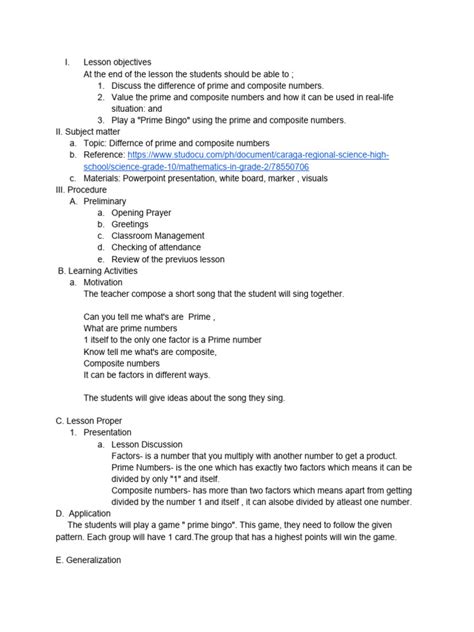 Image result for Lesson Plan Objectives Cognitive