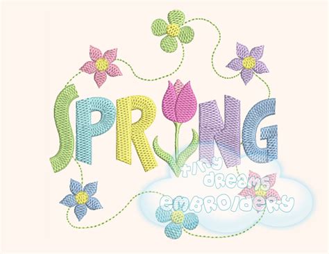 Image result for Spring Flowers Machine Embroidery Designs