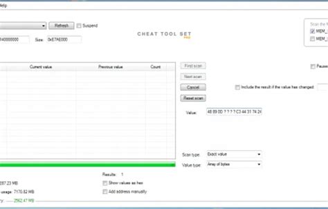 Image result for Memory Scanner Like Cheat Engine