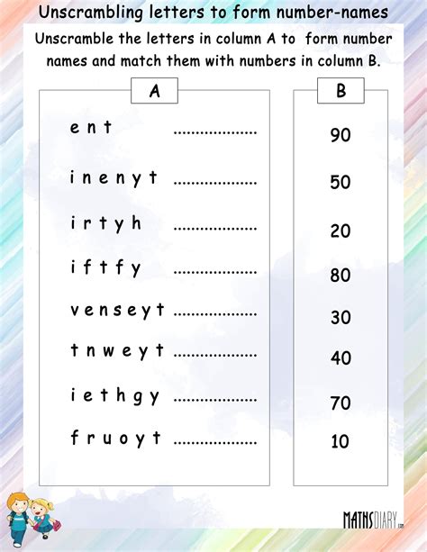 Afbeeldingsresultaten voor 5 Digit Number Names Worksheet
