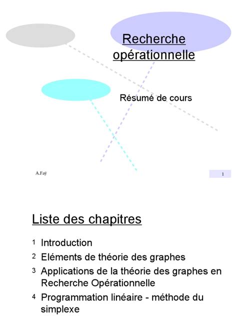 Image result for Recherche Operationnelle