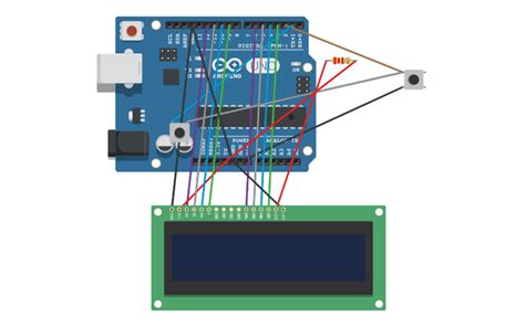 Arduino LCD Game with Joystick ਲਈ ਪ੍ਰਤੀਬਿੰਬ ਨਤੀਜਾ