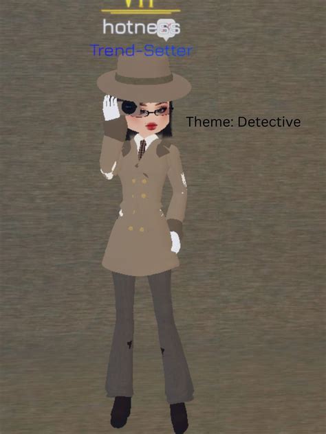 Image result for DTI Detective Outfit Ideas