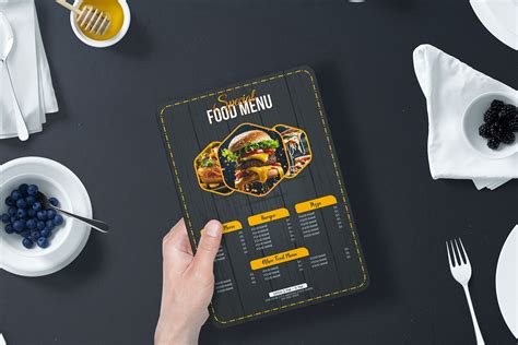 Creative Food Menu Design に対する画像結果