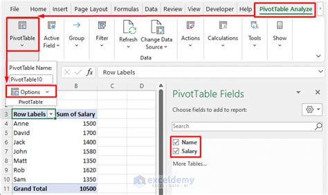 Image result for Auto Refresh PivotTable Excel
