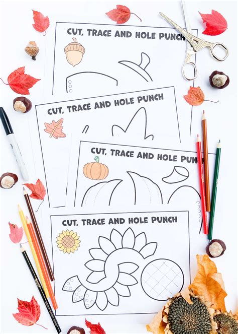 Image result for Cut and Paste Fall Objects