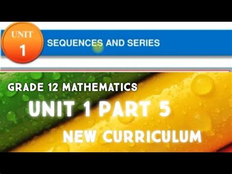 Image result for Maths Grade 12 Unit 5