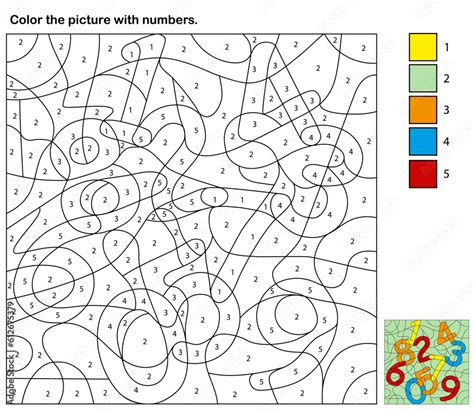 Image result for Color On Numbers