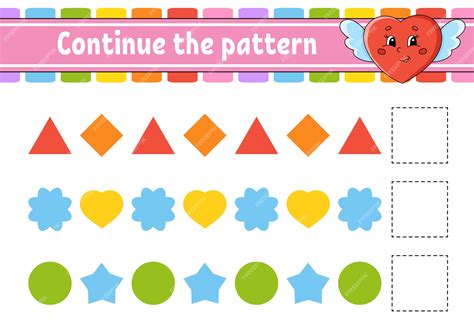 Image result for Continuous Pattern Worksheet