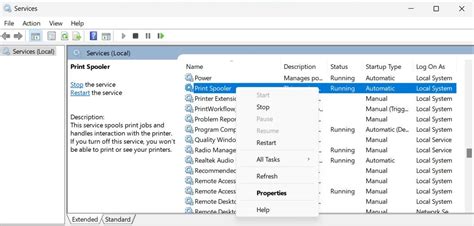 How to Fix Printer Spooler in Task Manager に対する画像結果