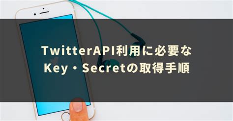 Twitter API Consumer Key に対する画像結果