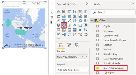 Image result for Power BI Geospatial