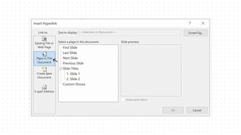 Image result for PowerPoint Link in Slide