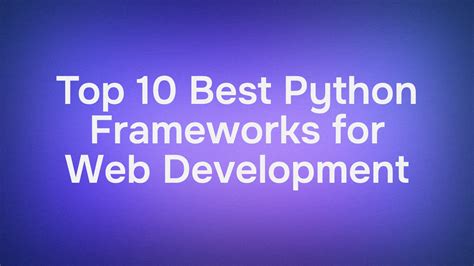Afbeeldingsresultaten voor Frameworks Para Python