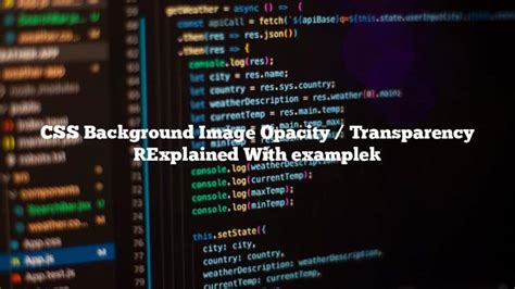 Image result for Make Image Transparent CSS